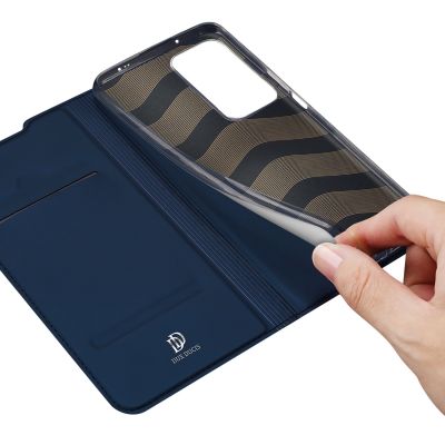 8. Dux Ducis Skin Pro Holster Cover Flip Cover für Xiaomi Poco F4 5G blau