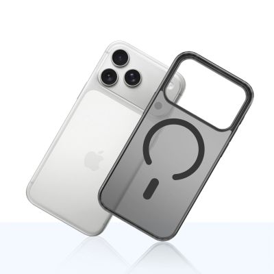 4. 3mk Frosty MagCase für iPhone 17 Pro Max - Schwarz