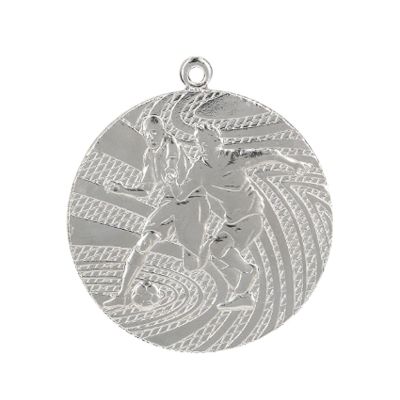 10. Silbermedaille – Fußball – Stahlmedaille