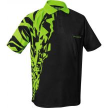 Harrows Rapide Poloshirt in Schwarz und Grün