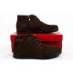 9. Elegante braune Leder-Ankle-Boots von Lee Cooper für Herren mit Reißverschluss