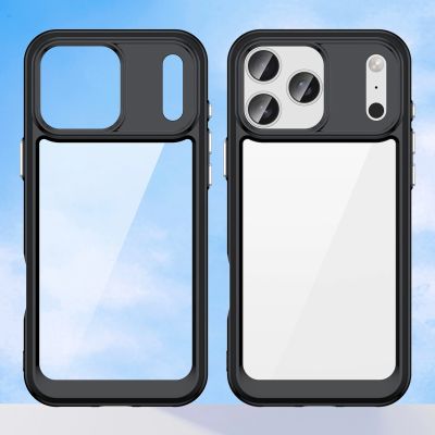 8. Outer Space Case für iPhone 17 Pro - Schwarz Transparent