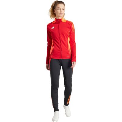 12. adidas Tiro 24 Competition Trainings-Sweatshirt für Damen, Rot, IR5497