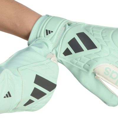 5. adidas Copa Club Torwarthandschuhe für Kinder, Mint und Weiß KE9735