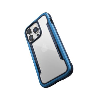 3. Raptic X-Doria Shield Case iPhone 14 Pro gepanzerte Hülle blau