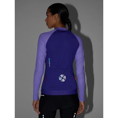 8. Damen-Rad-Langarmshirt mit UPF50+-Filter 4F 4FRSS26TFLOF650-51S
