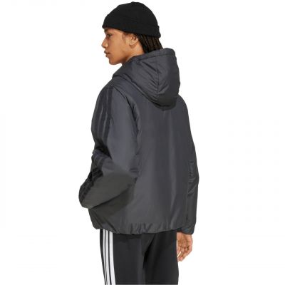 8. adidas Essentials Climawarm 3-Streifen Isolierte Kapuzenjacke M KB8149