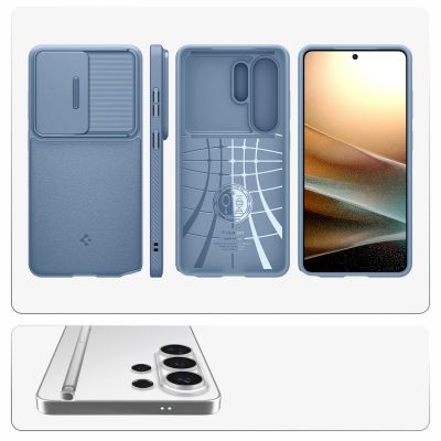 16. Spigen Optik Armor Schutzhülle für Samsung Galaxy S26 Ultra – Blau