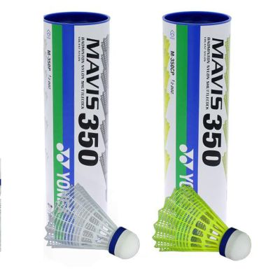 6. Yonex Mavis M-350 Badminton-Federball