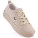 Filippo W PAW315C beige Plateauschuhe aus Wildleder