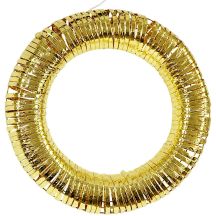 Dekorativer Kranzreifen, 30 LEDs, 40 cm, Gold