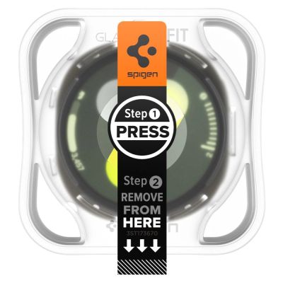 3. Spigen Glas.TR „Ez-Fit“ Panzerglas für Samsung Galaxy 8 40 mm – Transparent