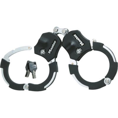 3. MASTER LOCK Street Manschettenschloss, Schwarz, Silber, 360 mm Ringverschluss