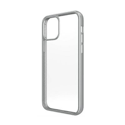 4. PanzerGlass ClearCase Hülle für iPhone 12 Pro Max – transparent und silber