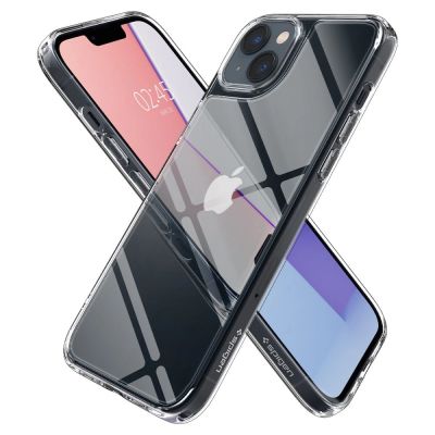 7. Spigen Quartz Hybrid-Hülle für iPhone 14 Plus – transparent