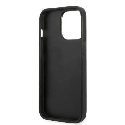 7. Karl Lagerfeld Monogram Plaque Case für iPhone 13 Pro Max – Schwarz