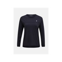 PEAK PERFORMANCE W Trail Wool Blend LS T-Shirt schwarz
