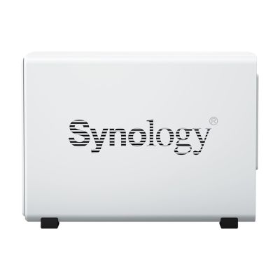3. Synology DS223j NAS; Tower; 2x (3,5" SATA-Festplatten); Realtek RTD1619B; 1 GB DDR4, 1x 1GbE RJ-45