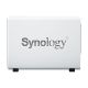 3. Synology DS223j NAS; Tower; 2x (3,5" SATA-Festplatten); Realtek RTD1619B; 1 GB DDR4, 1x 1GbE RJ-45
