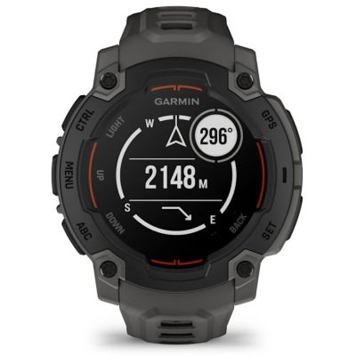 10. Garmin Instinct E 2,29 cm (0,9") MIP 45 mm Digital 176 x 176 px Schwarz GPS
