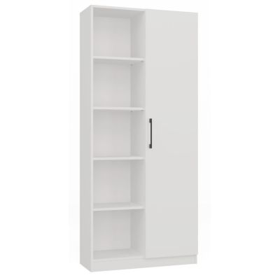 Regal 80 cm Tür weiß Set