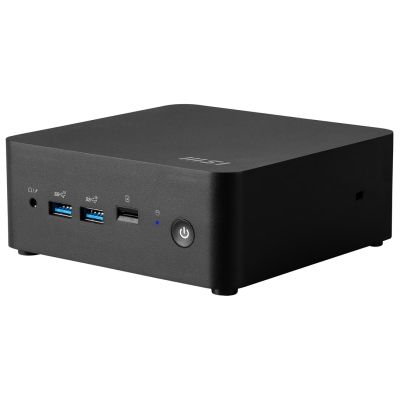 9. MSI Cubi NUC 1MG-237BEU 0,84L PC Schwarz 150U Intel SoC