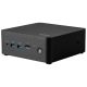 9. MSI Cubi NUC 1MG-237BEU 0,84L PC Schwarz 150U Intel SoC