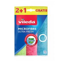 Vileda Mikrofaser-Ultra-Fresh-Tuch, 3 Stück.