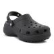 CROCS CLASSIC PLATFORM GLITTER CLOG W SCHWARZ 207241-001