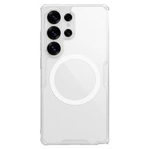 Nillkin Nature TPU Pro Magnetische Hülle mit MagSafe für Samsung Galaxy S25 Ultra – Weiß