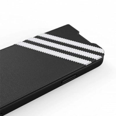 4. Adidas OR Booklet Case PU für iPhone 13 Pro / iPhone 13 - Schwarz und Weiß
