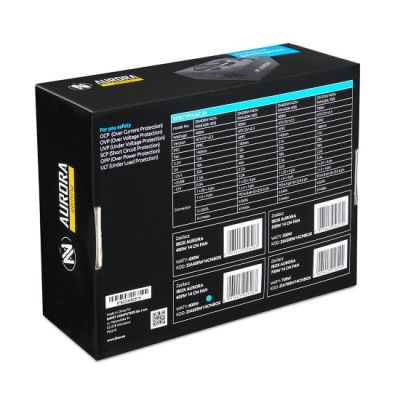 2. Netzteil IBOX AURORA 500W 14 CM Lüfter ZIA500W14CMBOX