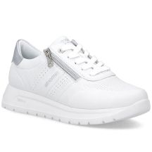 Weiße Damen-Sportschuhe aus Leder, Remonte Rieker D2V03-80