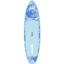 VIRTUFIT SUP BOARD SPLASH 225 MIT ZUBEHÖR WAVE BLUE