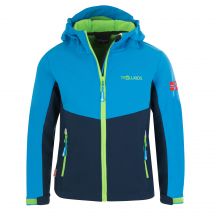 Trollkids Kids Kristiansand Jacket blau/marineblaue Softshelljacke (320-117)