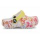 7. Crocs Classic Tie Dye Graphic Kids Clog T Flip-Flops 206994-83B