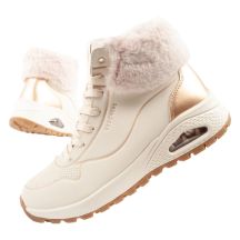 Skechers Uno Rugged Damen Sport-Schuhe isolierte Winter-Stiefeletten Beige