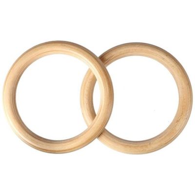 5. Turnringe aus Holz mit Maßband HMS TX08