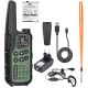 4. Baofeng BF-T25E Walkie-Talkie, grün, 2 Stück