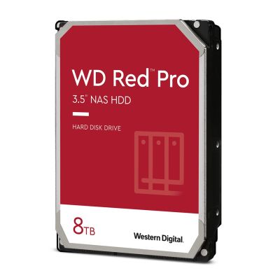 WD Red Pro WD8005FFBX HDD (8 TB ; 3,5"; 256 MB; 7200 U/min)