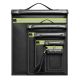 Set mit 5 feuerfesten RFID-Blockiertaschen OTN-5R mit Griff und Reflektor – Schwarz