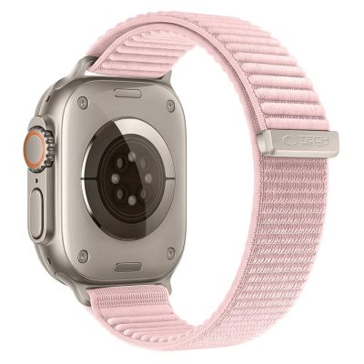 2. Tech-Protect NylonLoop Armband für Apple Watch 44 / 45 / 46 / 49 mm – Pink