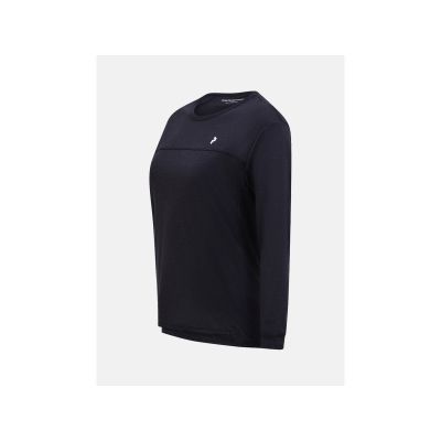 2. PEAK PERFORMANCE W Trail Wool Blend LS T-Shirt schwarz