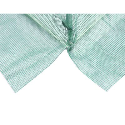 7. Folienabdeckung für Gartentunnel-Gewächshaus 200x350x200CM GRÜN