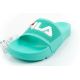 5. Fila Damen-Sport-Flip-Flops Morro, bequeme grüne Hausschuhe für den Pool