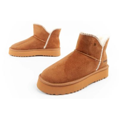 17. Wrangler Elsa Winterstiefel Stiefeletten isoliert bequem modisch Braun