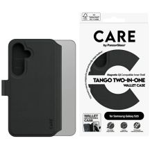 CARE by PanzerGlass Feature Tango 2in1 Wallet Case für Samsung Galaxy S25 – Schwarz
