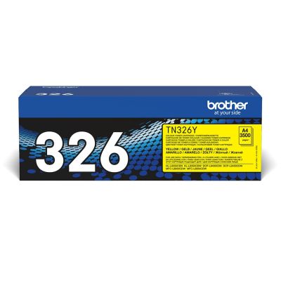 5. Brother Toner Gelb TN326Y=TN-326Y, 3500 Seiten