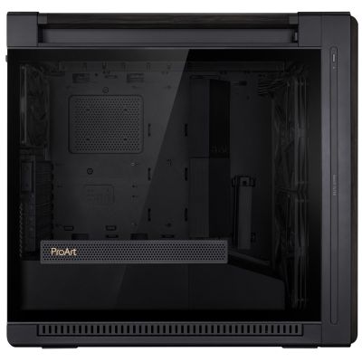 10. ASUS PROART PA602 WOOD TG PWM SCHWARZES Gehäuse