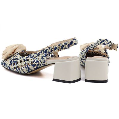 5. Textile Damen-Sandalen mit Absatz Artiker 58C0372